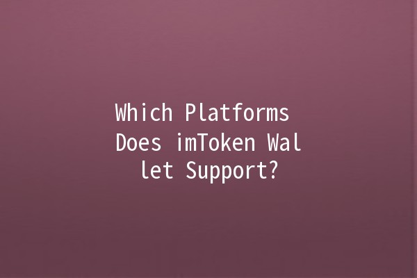 Which Platforms Does imToken Wallet Support? 🌐💰